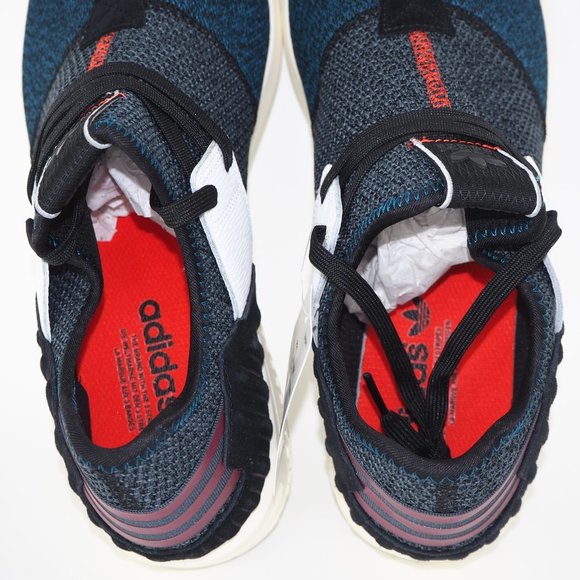 Adidas ZX Flux Plus Mens Shoes Black - Picture 7 of 12